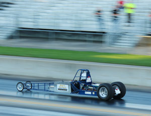 World Record setting electric dragster