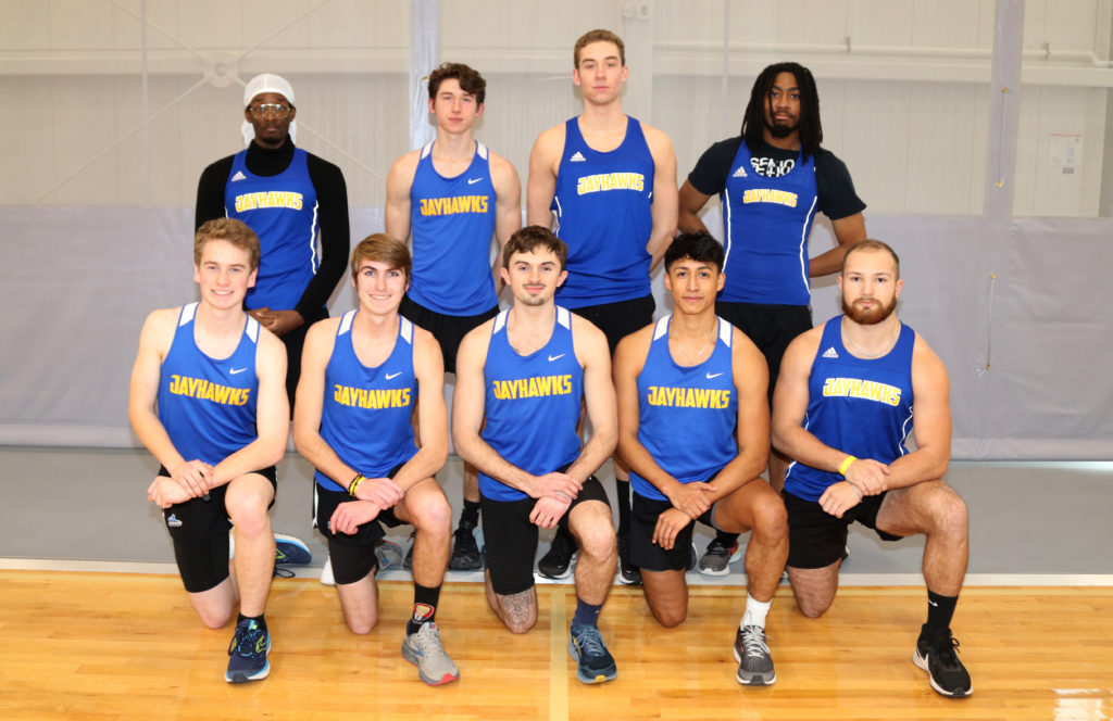 Men's 2021-22 Indoor Track Team