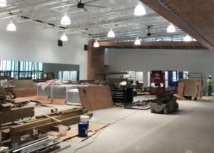 Health and Wellness Center Construction July 2018