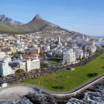 Aerial View Sea Point South Africa