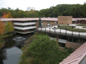 Main Campus with 4 Mile creek
