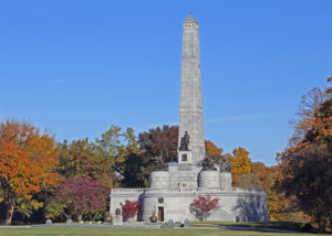 President Abraham Lincoln's tomb in Springfield Illinois