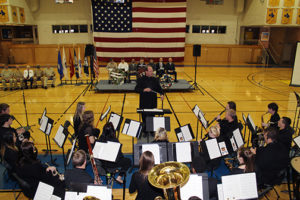 Veterans Day 2016 Wind Ensemble performs
