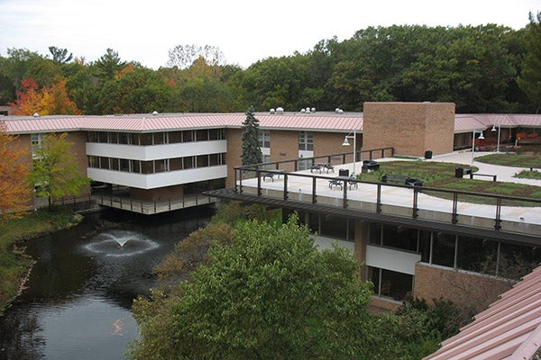 recent campus with 4 mile creek_600