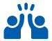 people high five quick facts