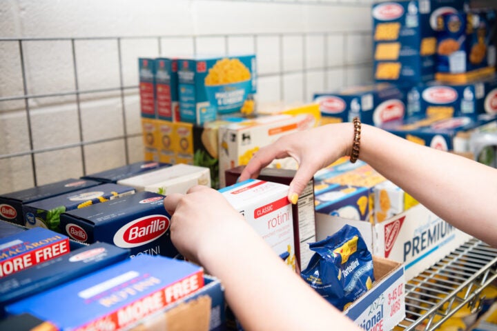 Jayhawk Resource Hub food and groceries