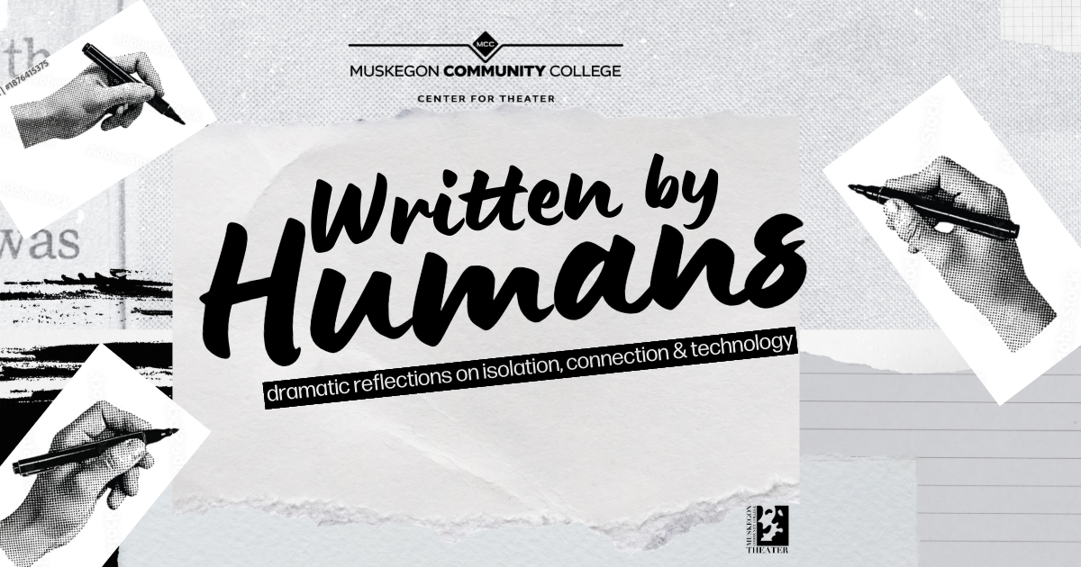 Written by Humans poster and graphic.