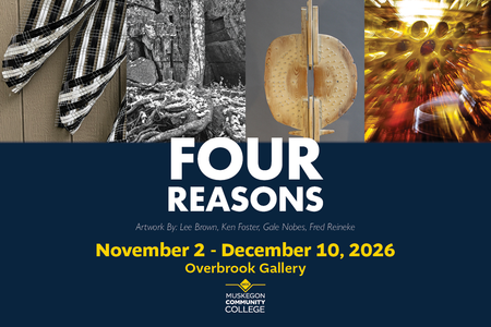 MCC Overbrook Art Gallery Presents: Four Reasons with Artist Talk and Public Reception