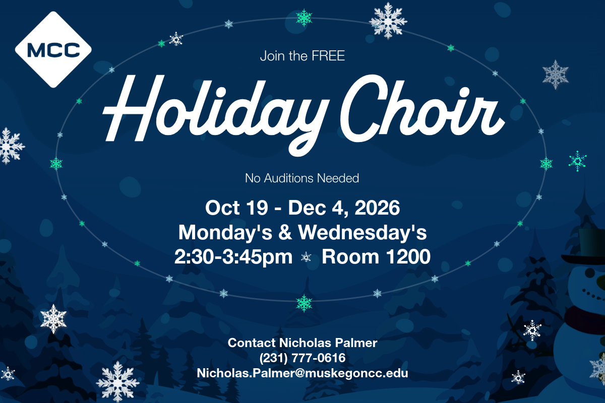 College Singers Promotional Poster